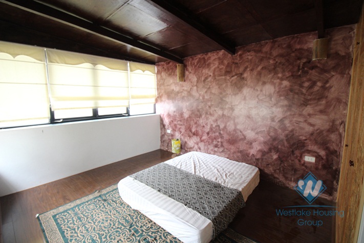 Bright and modern house with lots of characters, available to rent in Tay Ho, Hanoi